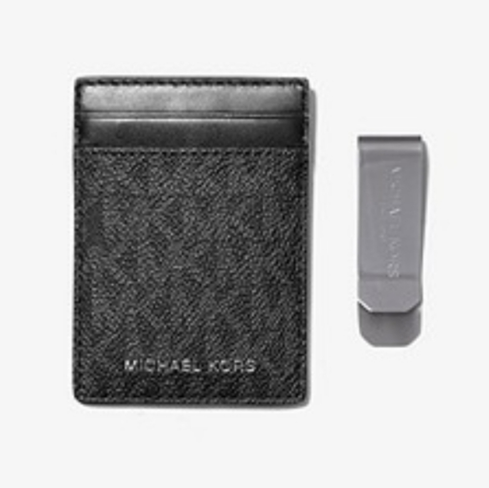 MK Michael Kors Money Clip & Credit Card Holder New!!